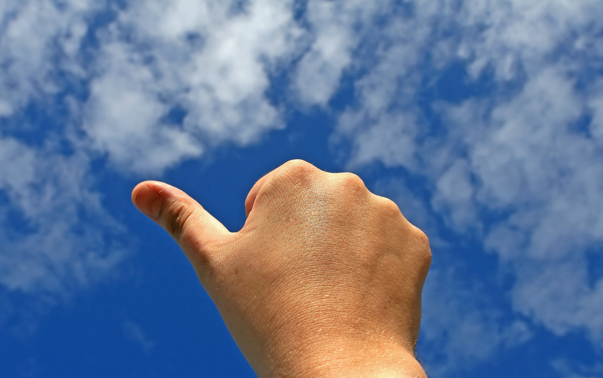 thumbs up