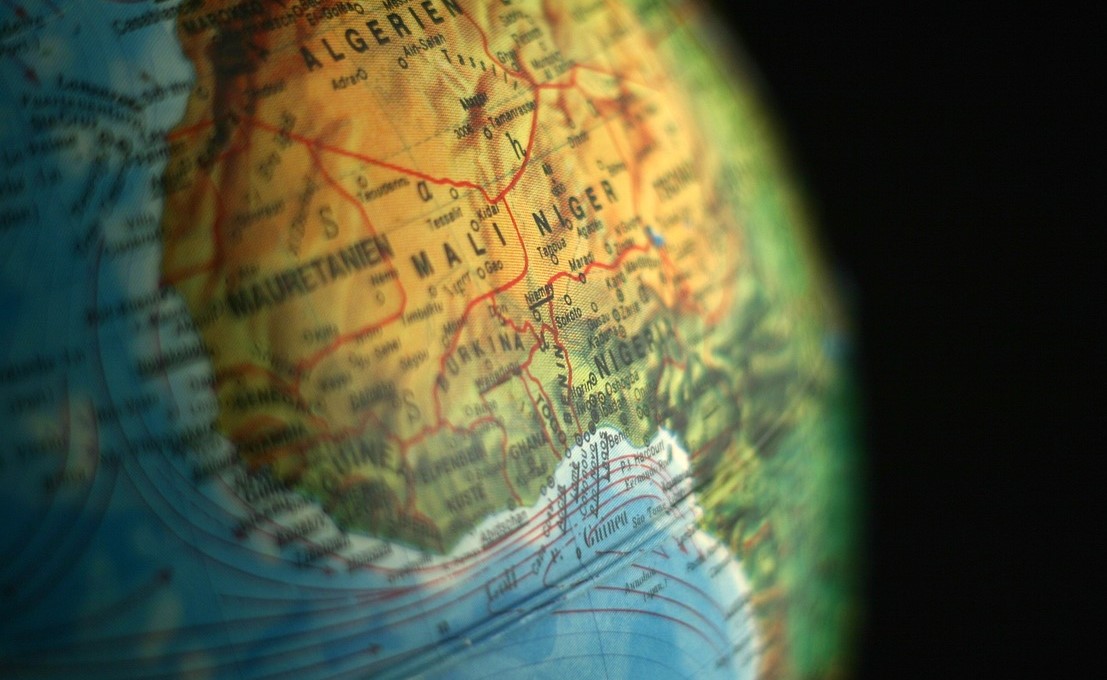 Mali on map Mali on map
