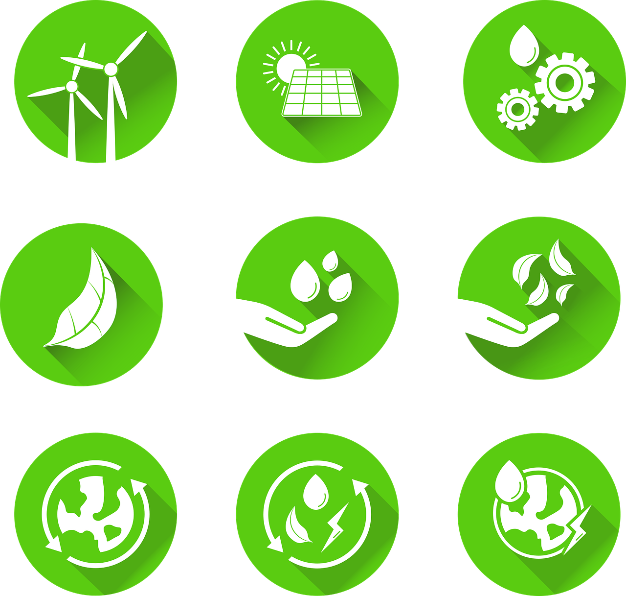 sustainability icons pixabay